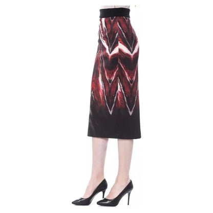 BYBLOS Multicolor Polyester Women Skirt WOMAN SKIRTS