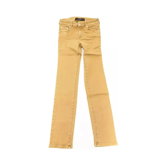 Jacob Cohen Beige Cotton Women Jeans JA-22273-W29