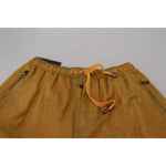 Dolce & Gabbana Brown Linen Drawstring Cargo Pants PAN73232 - 48