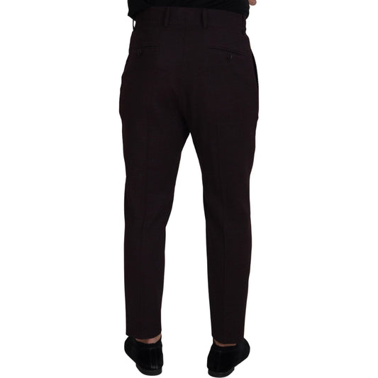 Dolce & Gabbana Brown Cotton Chino Men Pants PAN73266 - 48