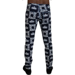 Dolce & Gabbana Blue Cotton DG Crown Skinny Denim Jeans