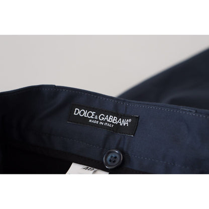 Dolce & Gabbana Blue Bermuda Low Waist Men Shorts