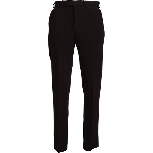 BENCIVENGA Brown Straight Fit Formal Men Pants PAN71358 - 50