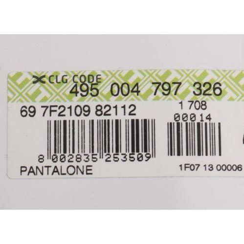 بنطلون GF Ferre الأنيق ذو المقاس النحيف باللون الأسود من القطن