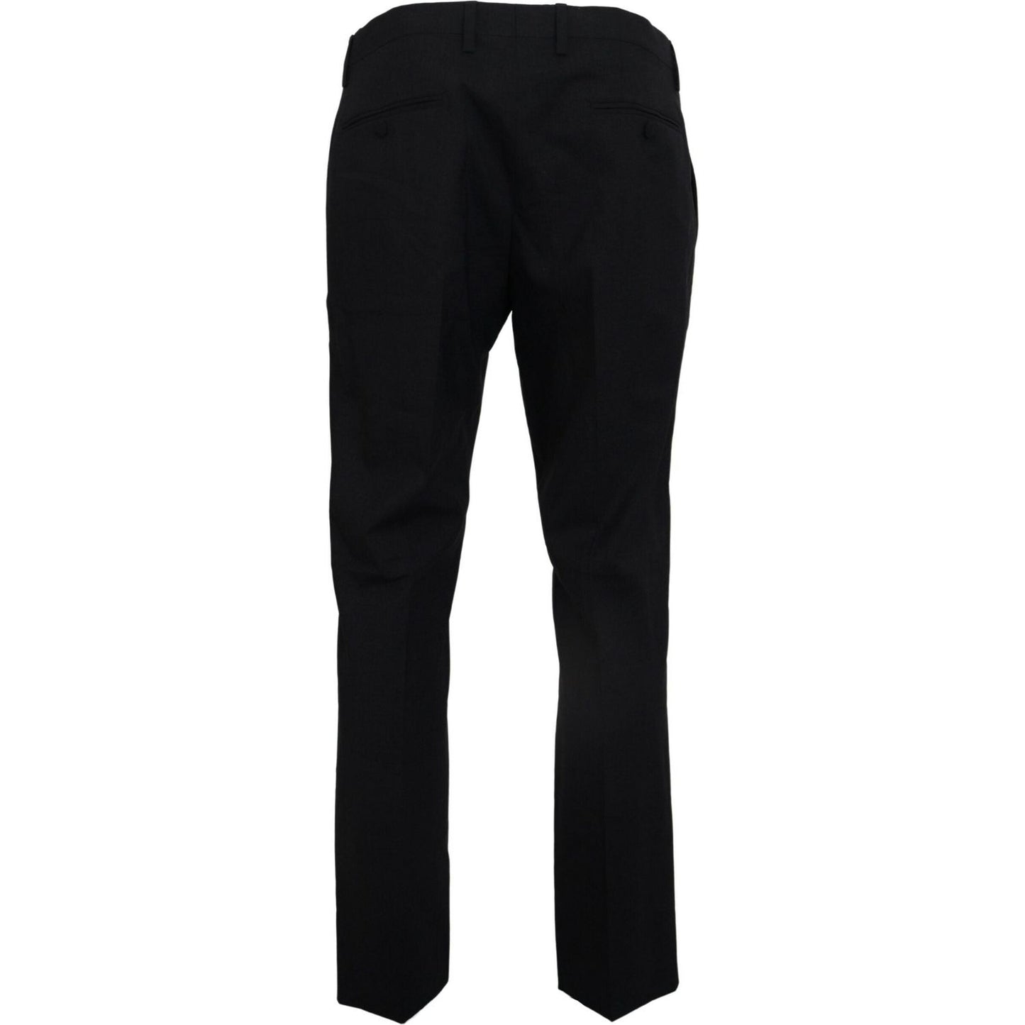 Dolce & Gabbana Gray Wool Stretch Dress Formal Slim Fit Pant PAN74567- 50