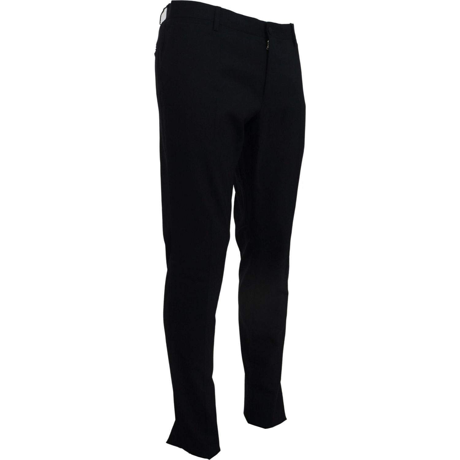 بنطلون دولتشي آند غابانا الأنيق ذو المقاس الضيق باللون الأزرق