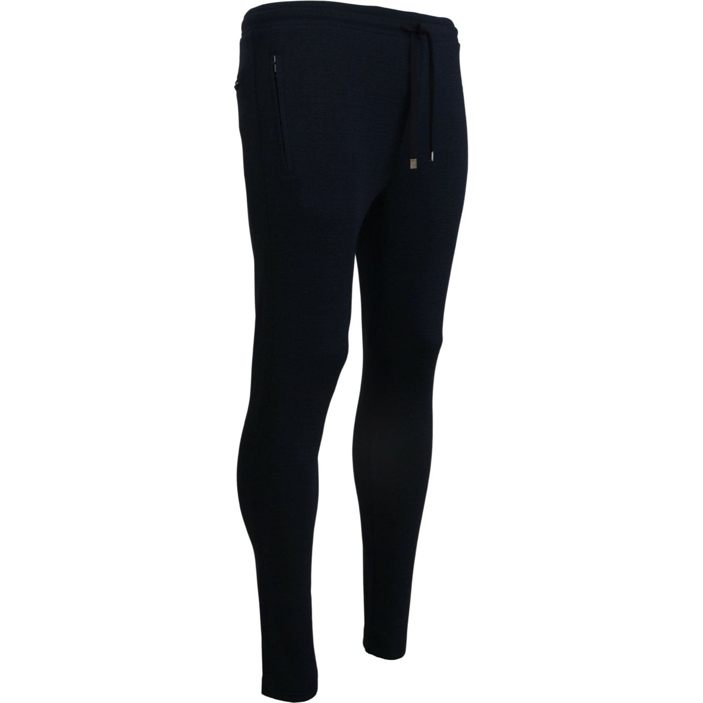 Dolce & Gabbana Blue Mens Sport Cotton Sweatpants Pants