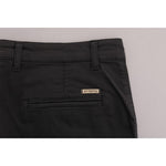 GF Ferre Gray Cotton Stretch Chinos Pants SIG60484-1