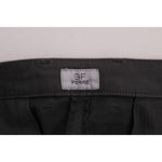 GF Ferre Gray Cotton Stretch Chinos Pants SIG60484-1
