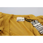 Aniye By Gold Long Sleeves Ruffled Women Cardigan Sweater