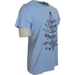 Dolce & Gabbana Light Blue Happy New Year 2017 Cotton T-shirt