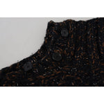 Dolce & Gabbana Brown Fatto A Mano Turtleneck Pullover Sweater TSH83877- 44