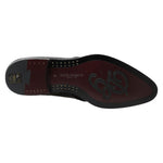 Dolce & Gabbana Black Derby Formal Dress Shoes