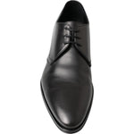 Dolce & Gabbana Black Derby Formal Dress Shoes