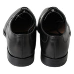Dolce & Gabbana Black Derby Formal Dress Shoes