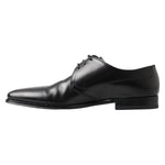 Dolce & Gabbana Black Derby Formal Dress Shoes