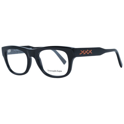 Ermenegildo Zegna Black Plastic Glasses (Frames)