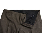 Dolce & Gabbana Brown Wool Dress Skinny Men Trouser Pants PAN74842-48