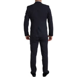 Dolce & Gabbana Blue 2 Piece Single Breasted MARTINI Suit