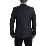 Dolce & Gabbana Blue 2 Piece Single Breasted MARTINI Suit