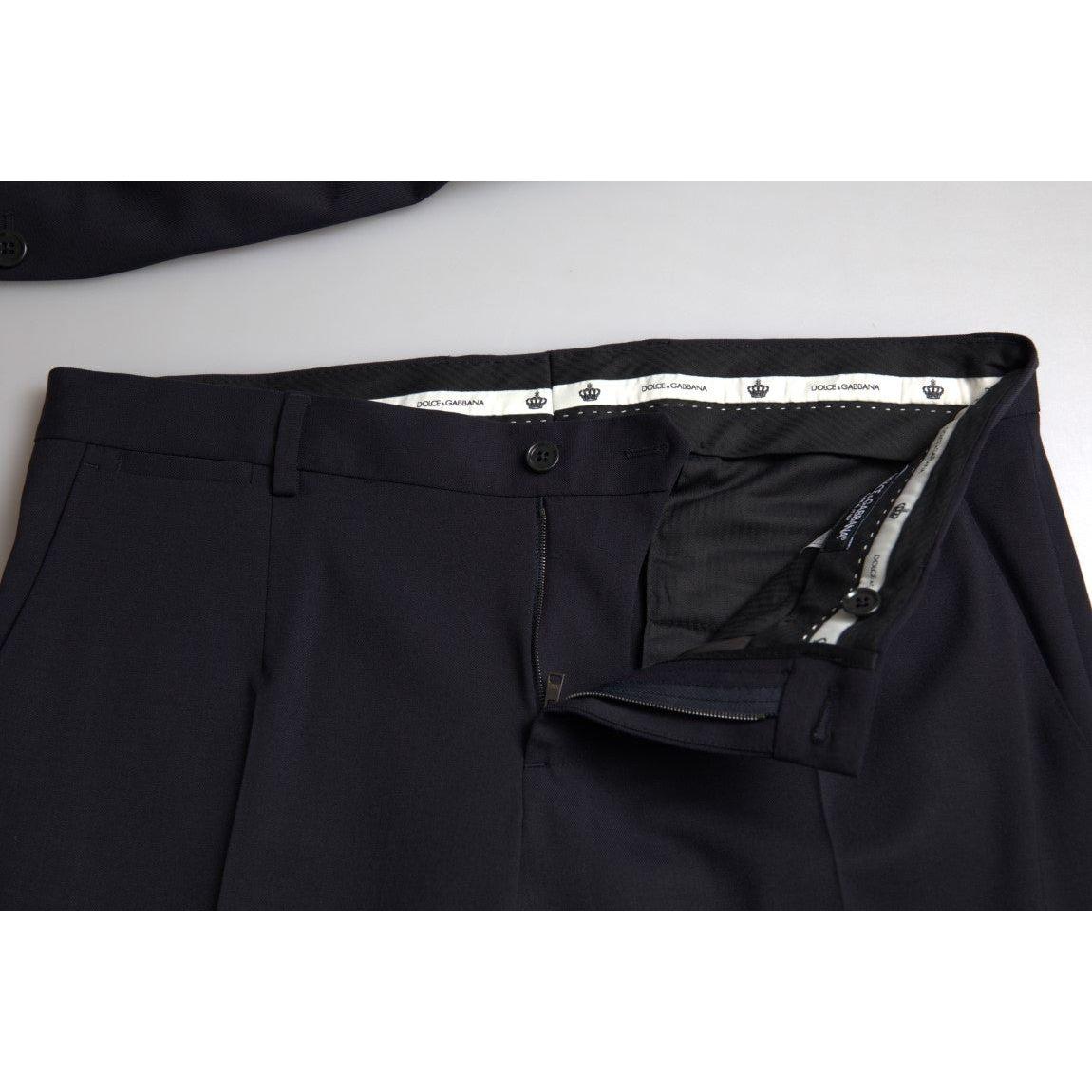 Dolce & Gabbana Blue 2 Piece Single Breasted MARTINI Suit