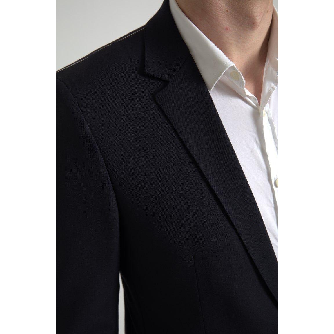 Dolce & Gabbana Blue 2 Piece Single Breasted MARTINI Suit