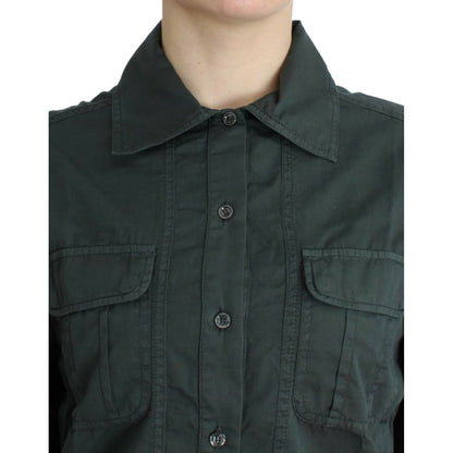 Cavalli Gray button down shirt Cavalli