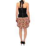 Dolce & Gabbana Multicolor floral bubble halterneck dress