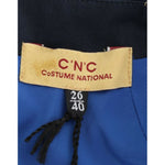 Costume National Blue pencil cotton dress