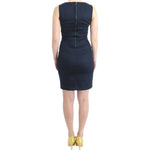 Costume National Blue pencil cotton dress