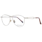 Scotch & Soda Gold Men Glasses Frame, aviator style, full-rim, metal, demo lenses, size 55-13-140, luxurious eyewear with branded case.