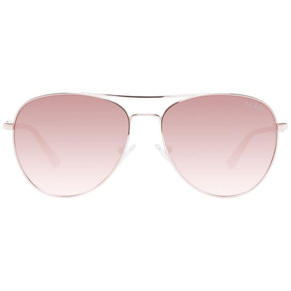 Guess Rose Gold Women Sunglass
