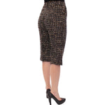 Dolce & Gabbana Multicolor Wool Shorts Pants