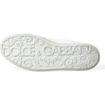 Dolce & Gabbana White Saint Tropez High Top Men Sneakers Shoes