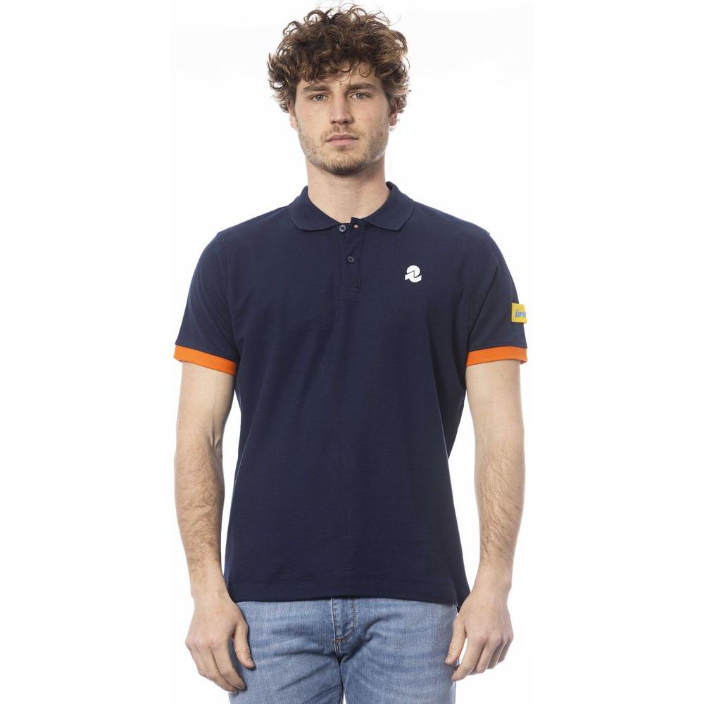 قميص بولو رجالي من القطن باللون الأزرق من Invicta