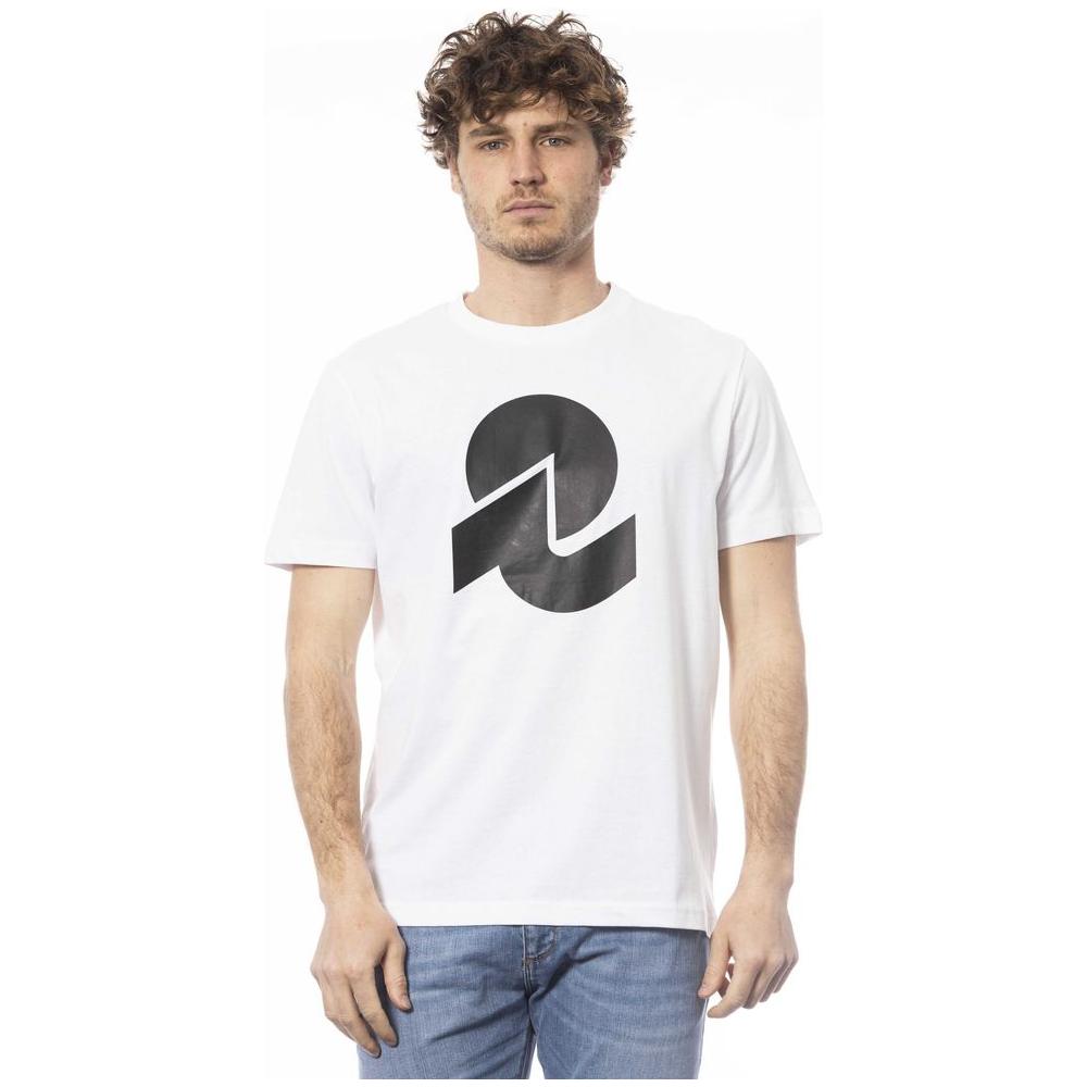 Invicta White Cotton Men T-Shirt