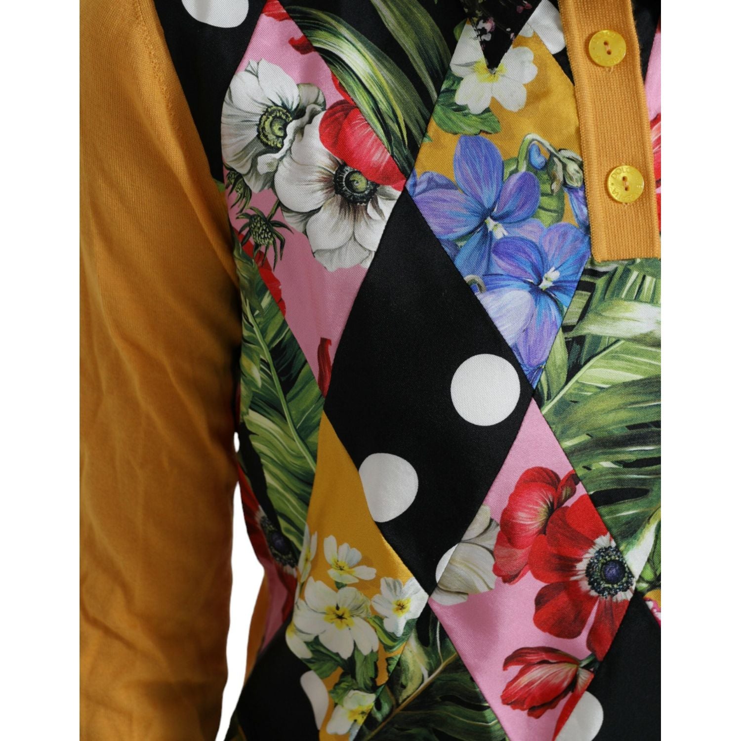 سترة هنلي من الحرير المخلوط بتصميم أنيق من دولتشي آند غابانا