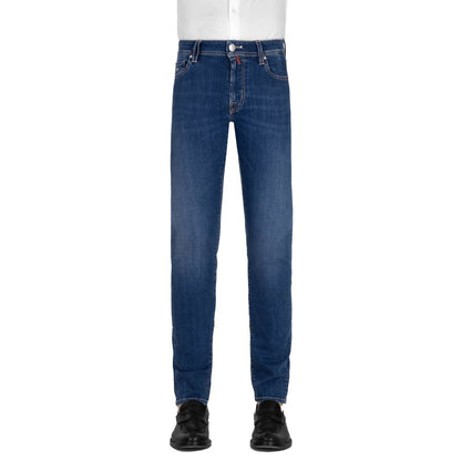 Tramarossa Blue Cotton Men's Jeans