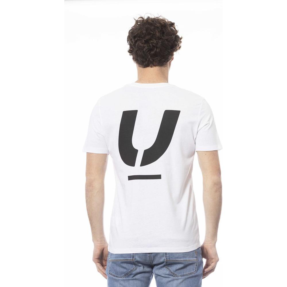 تي شيرت رجالي من القطن باللون الأبيض من Ungaro Sport