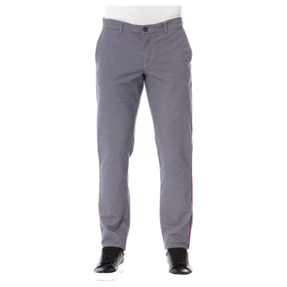 Trussardi Jeans Blue Cotton Men's Jean