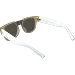 Dolce & Gabbana White Acetate Mirror Lenses DG4356 Sunglasses GLA1337