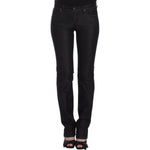 Ermanno Scervino Chic Black Slim Skinny Jeans Jeans & Pants Ermanno Scervino Black
