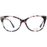 Max & Co Brown Women Glasses Frame, full-rim butterfly style, plastic material, demo lenses, case included, size 54-16-140.