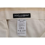 Dolce & Gabbana Elegant Brown Formal Trousers for Men Dolce & Gabbana Dark Gray