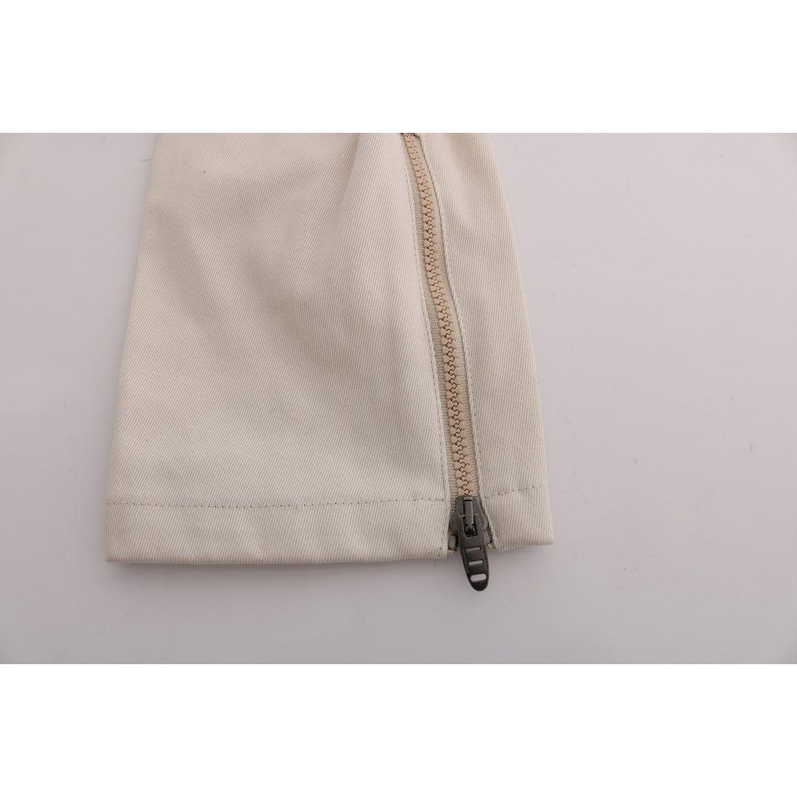 Ermanno Scervino White Slim Fit Casual Jeans