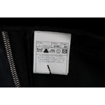 Ermanno Scervino Black Viscose Blend Velvet Cropped Pants Jeans & Pants