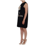 Dolce & Gabbana Black I AM A PRINCESS Crystal Shift Dress