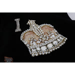 Dolce & Gabbana Black I AM A PRINCESS Crystal Shift Dress