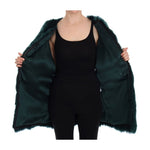 Dolce & Gabbana Green Alpaca Fur Vest Sleeveless Jacket JKT1005-2