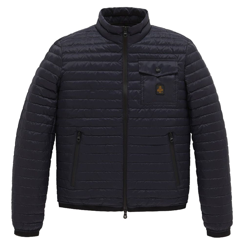 Refrigiwear Blue Nylon Men Jacket
